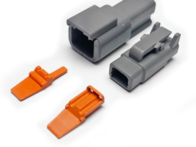 2-Pin Deutsch DTM Connectors & Pins