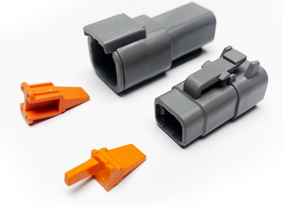 4-Pin Deutsch DTM Connectors & Pins